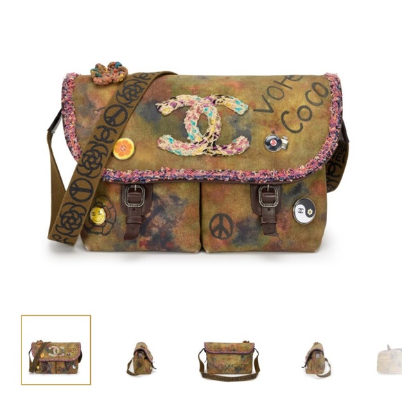 Handbags - Multicolor Pavement grafetti messenger Bag